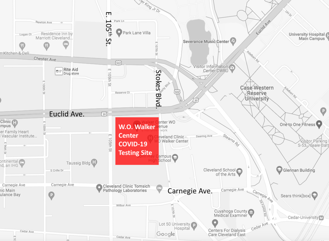 Delays Around W.O. Walker Center for COVID-19 Testing