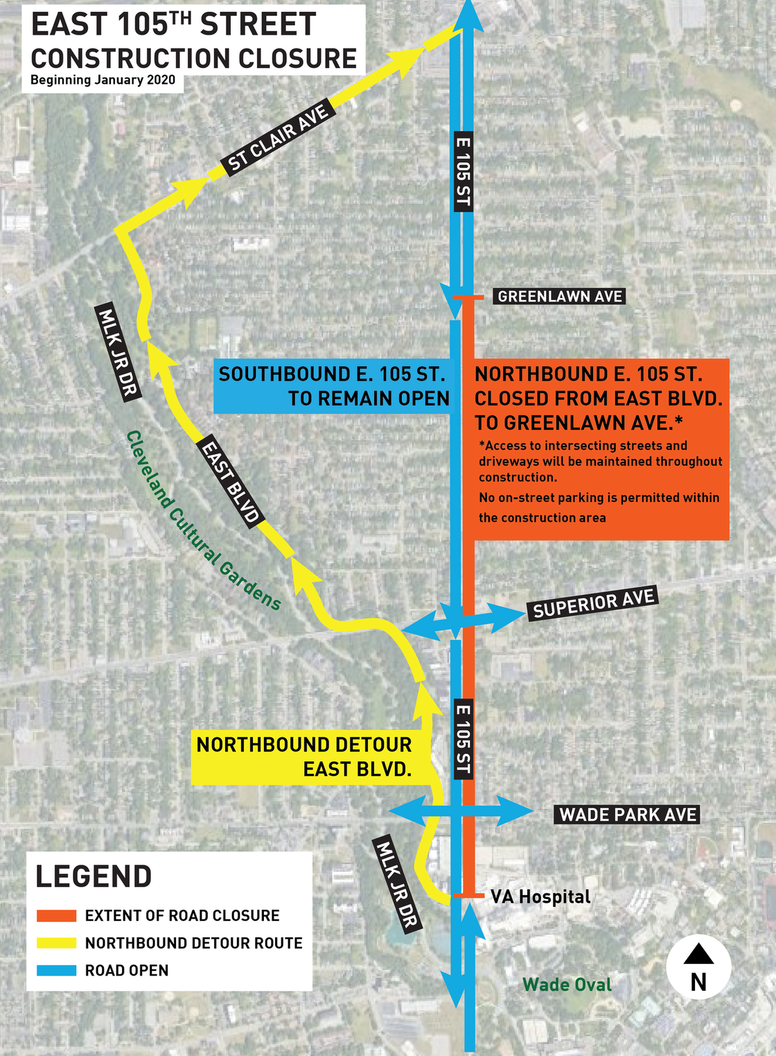 E. 105th Street Rehabilitation Project