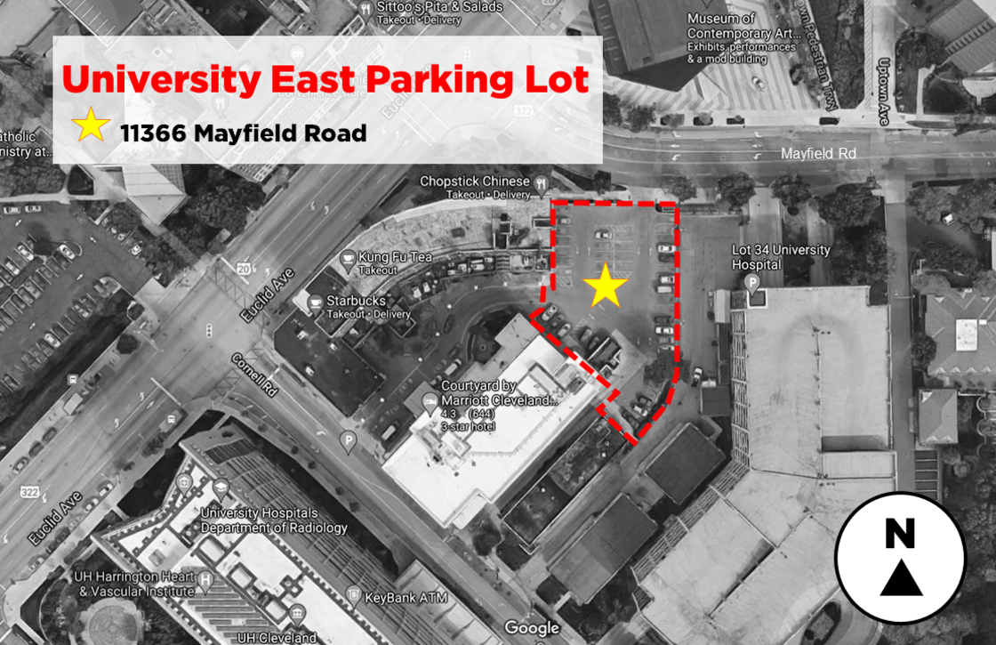 University East Parking Lot Rates Return